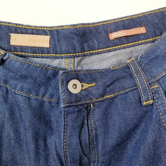 Anthropologie Pilcro Jeans The Annie High Rise Wide Leg Blue Denim - Picture 5 of 11